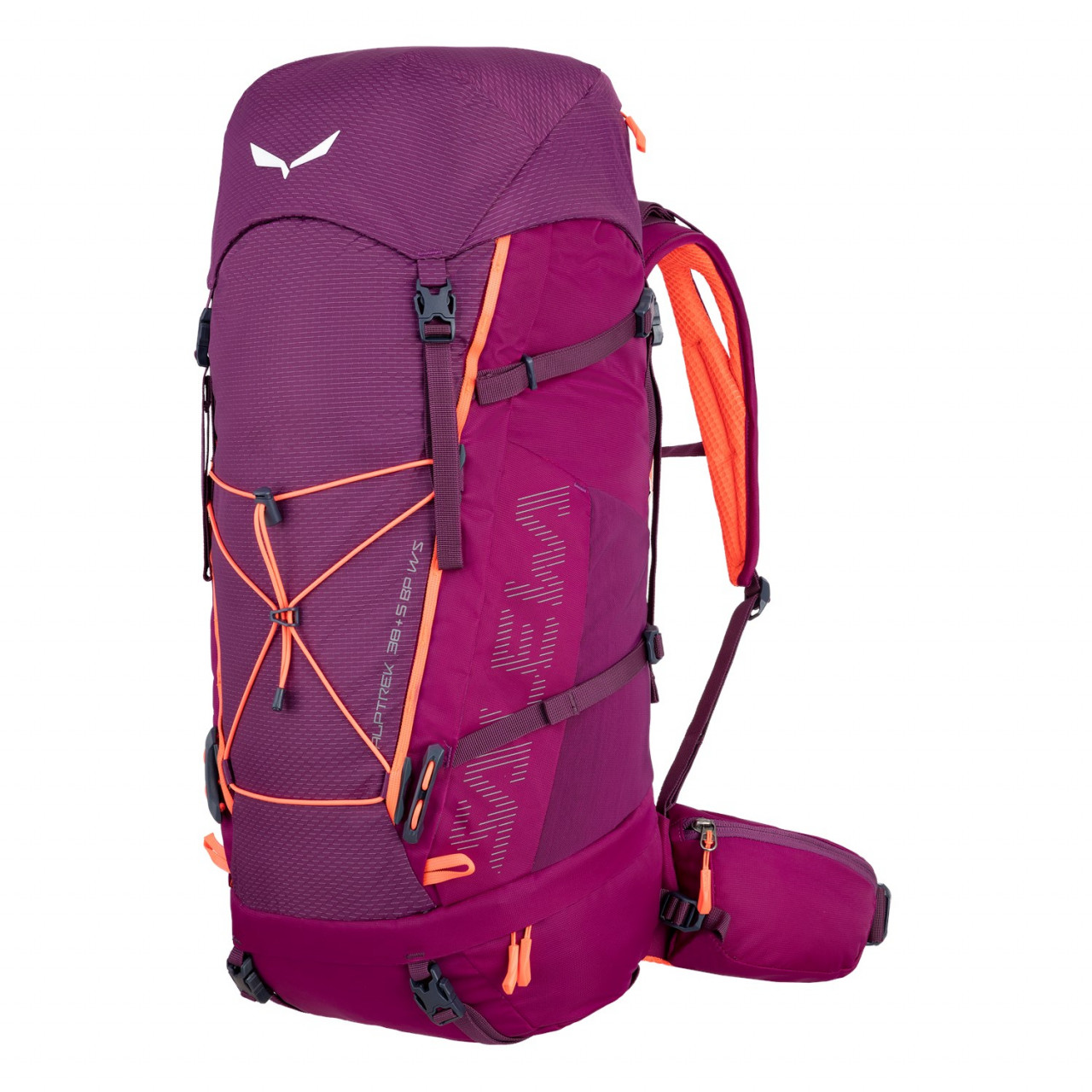 Mochilas Salewa Alptrek 38+5 L Mulher Roxo/Roxo Escuro 574SOWLXD